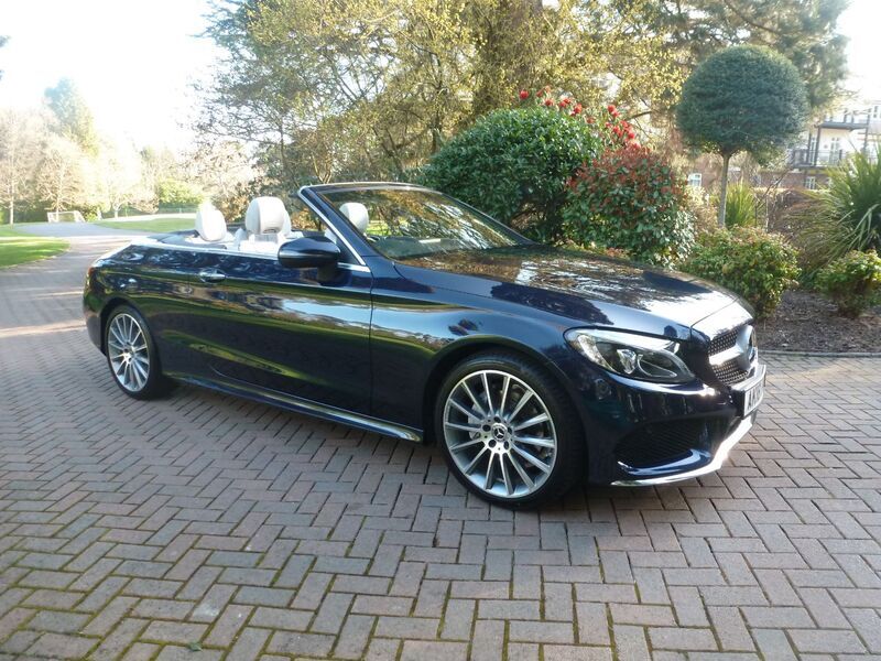 View MERCEDES-BENZ C CLASS 200 AMG Line Convertible