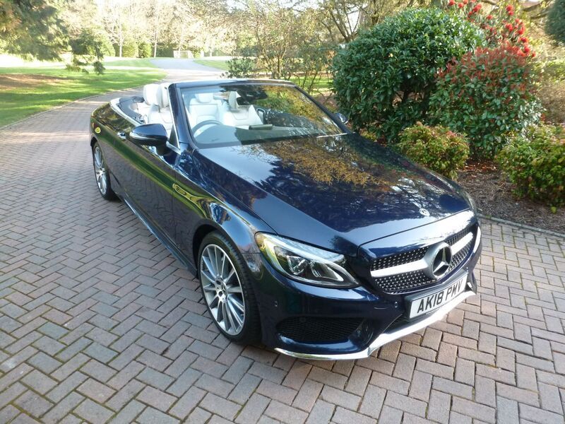 View MERCEDES-BENZ C CLASS 200 AMG Line Convertible